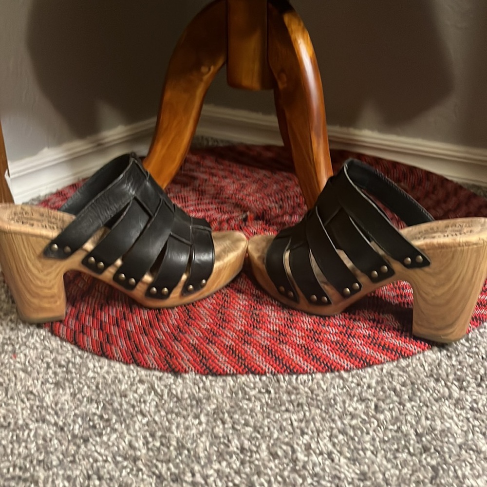 Kork-Ease Open Toe Platform Sandals Size 8 - Picture 7 of 10